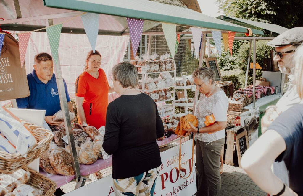 Waddenmarkt Pieterburen in de Wadden