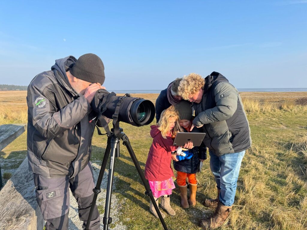 Vogelexpeditie Kroon’s Polders in de Wadden