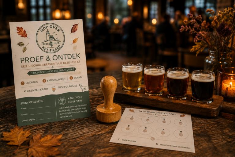 Hop over het Eiland — Uitgaan in de Wadden